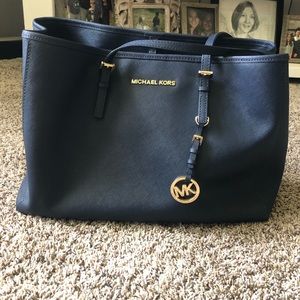 Michael kors medium purse - Navy